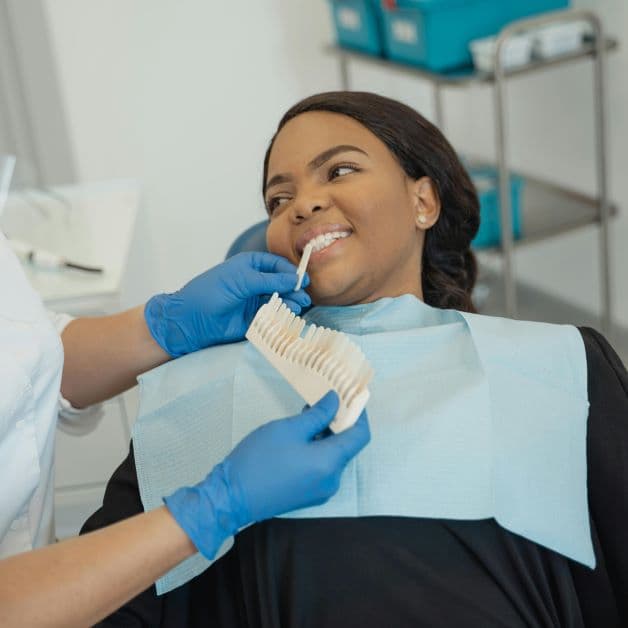 Professional teeth whitening at Donau Dental Center